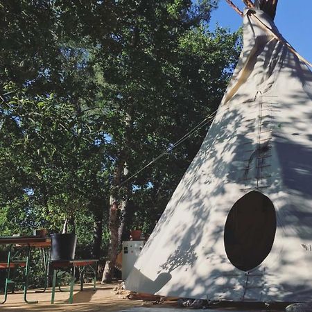 Tipi Lodge Dans La Foret Mimizan Exterior foto