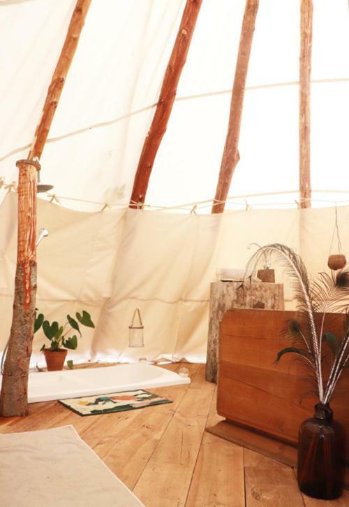 Tipi Lodge Dans La Foret Mimizan Exterior foto