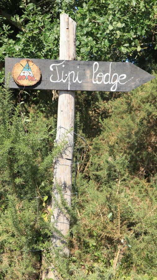 Tipi Lodge Dans La Foret Mimizan Exterior foto