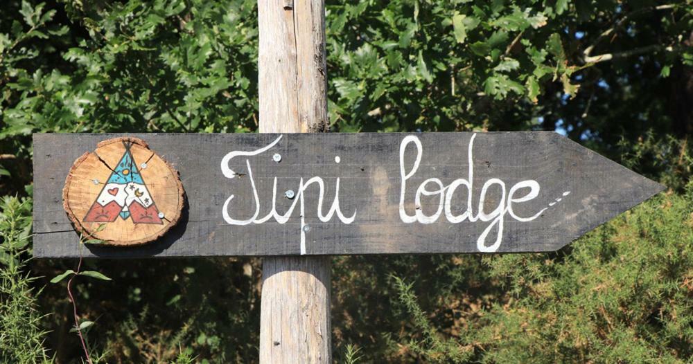 Tipi Lodge Dans La Foret Mimizan Exterior foto