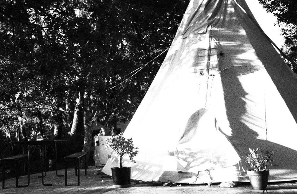 Tipi Lodge Dans La Foret Mimizan Exterior foto